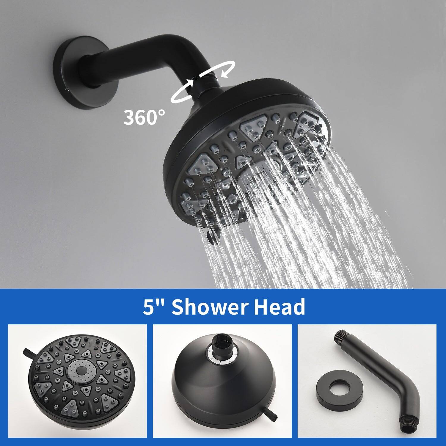 360° Shower Head

5" Shower Head