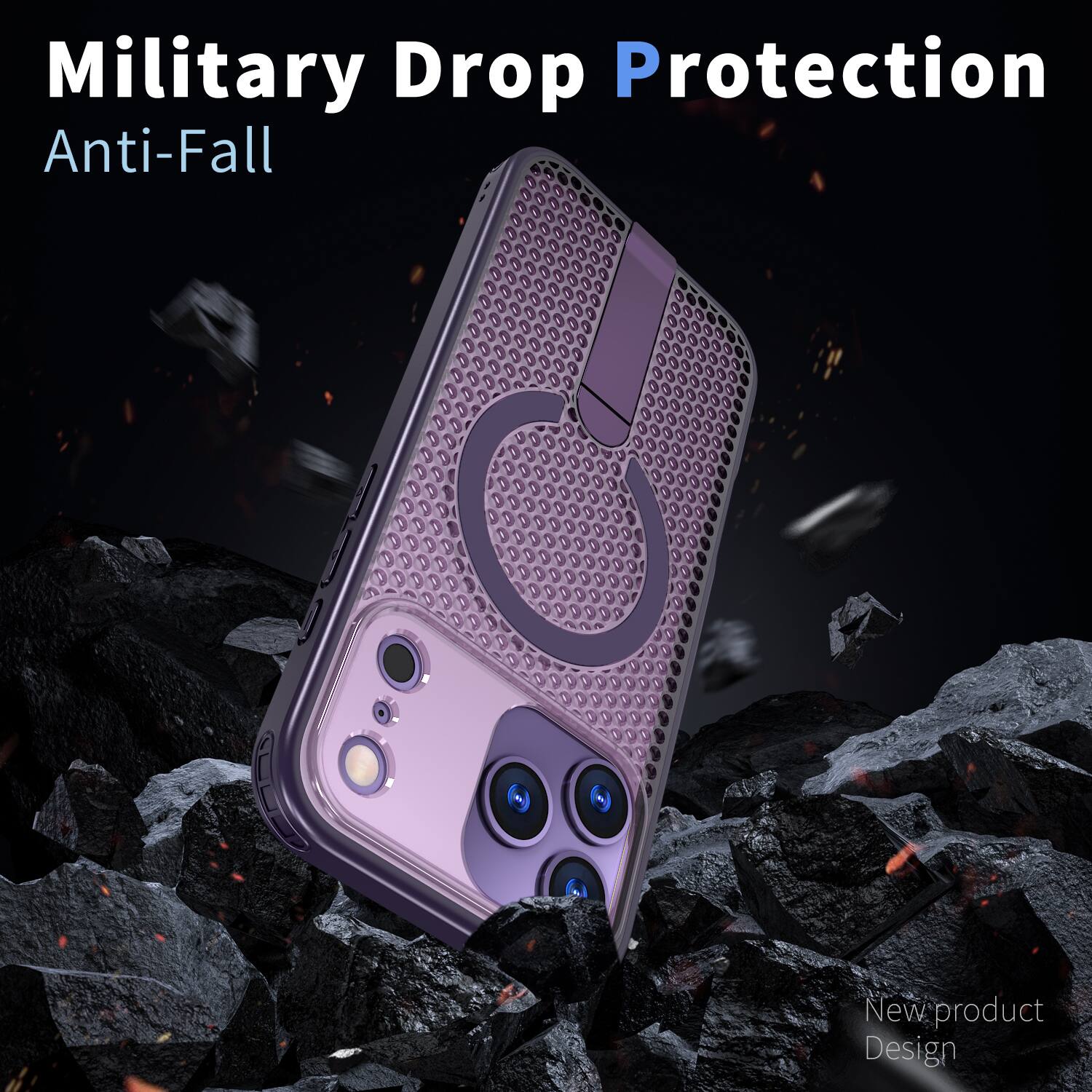 Military Drop Protection  
Anti-Fall  

New product Design