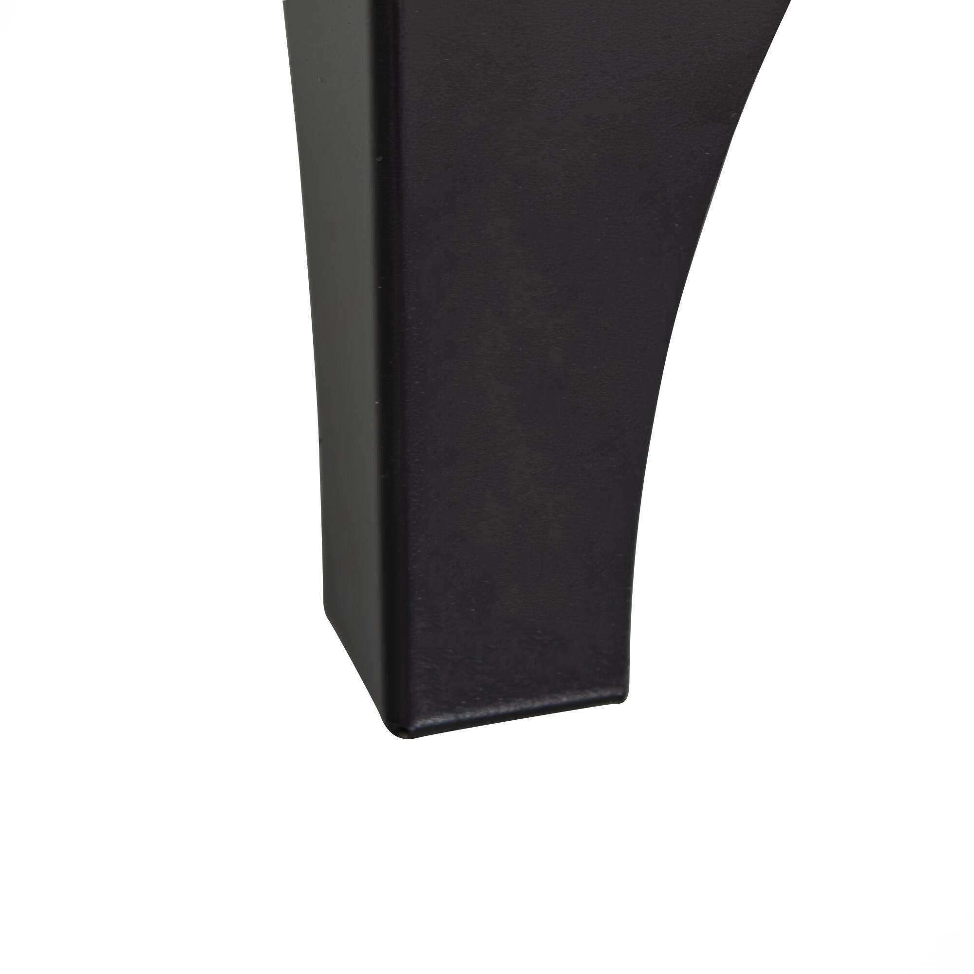 Alt View 8. GOODSILO - Freestanding Electric Fireplace Stove Heater with 3D Flame Effect & Three-Sided View - Antique Black.