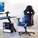 Alt View 13. OSP Home Furnishings - Vapor Gaming Chair - Blue/Black.