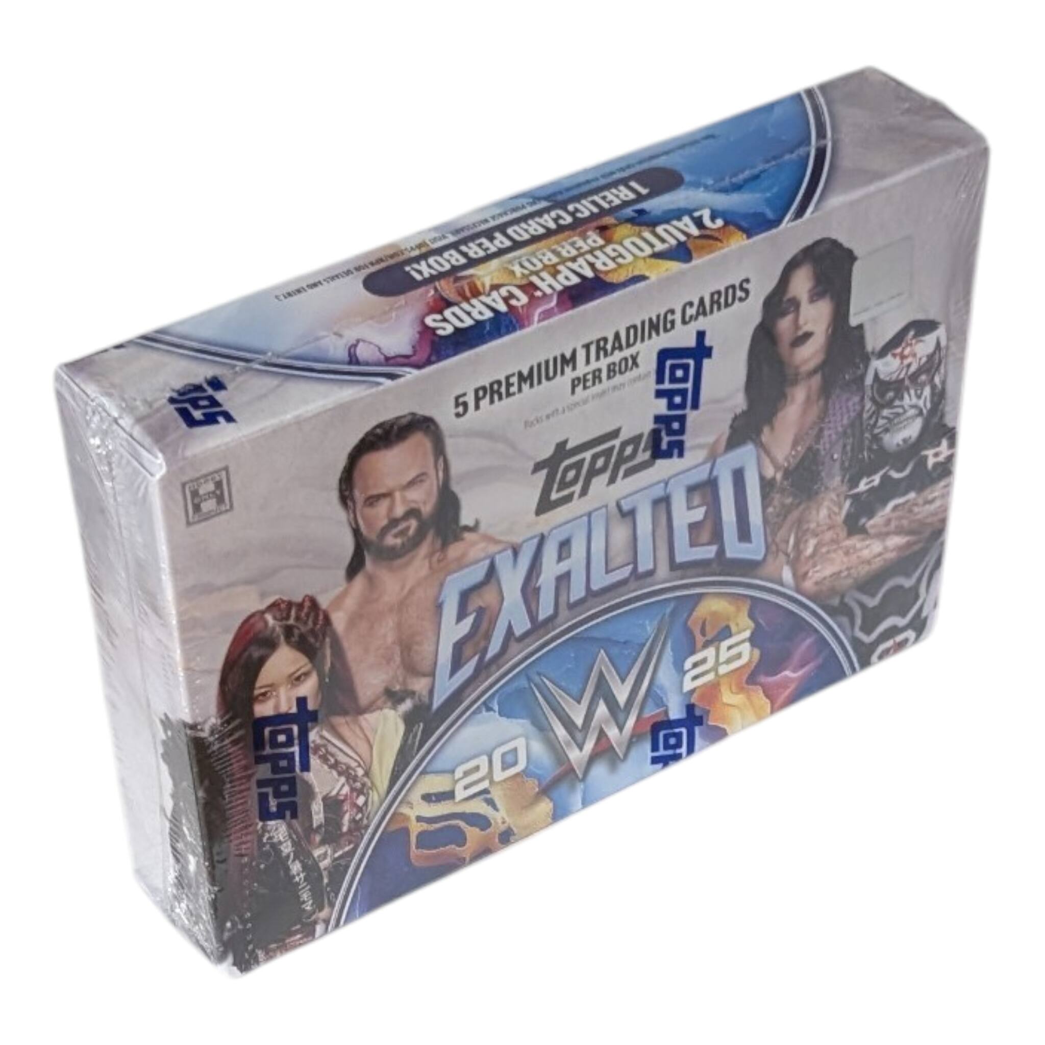 I RELIC CARD RELIC 2 PER CARD PER TWW BOX! 8 2 AUTOGRAPH CARDS CARDS TRADING PREMIUM PER BOX 5 PREMIUM TRADING CARDS PER BOX 25 PPS 20 SS