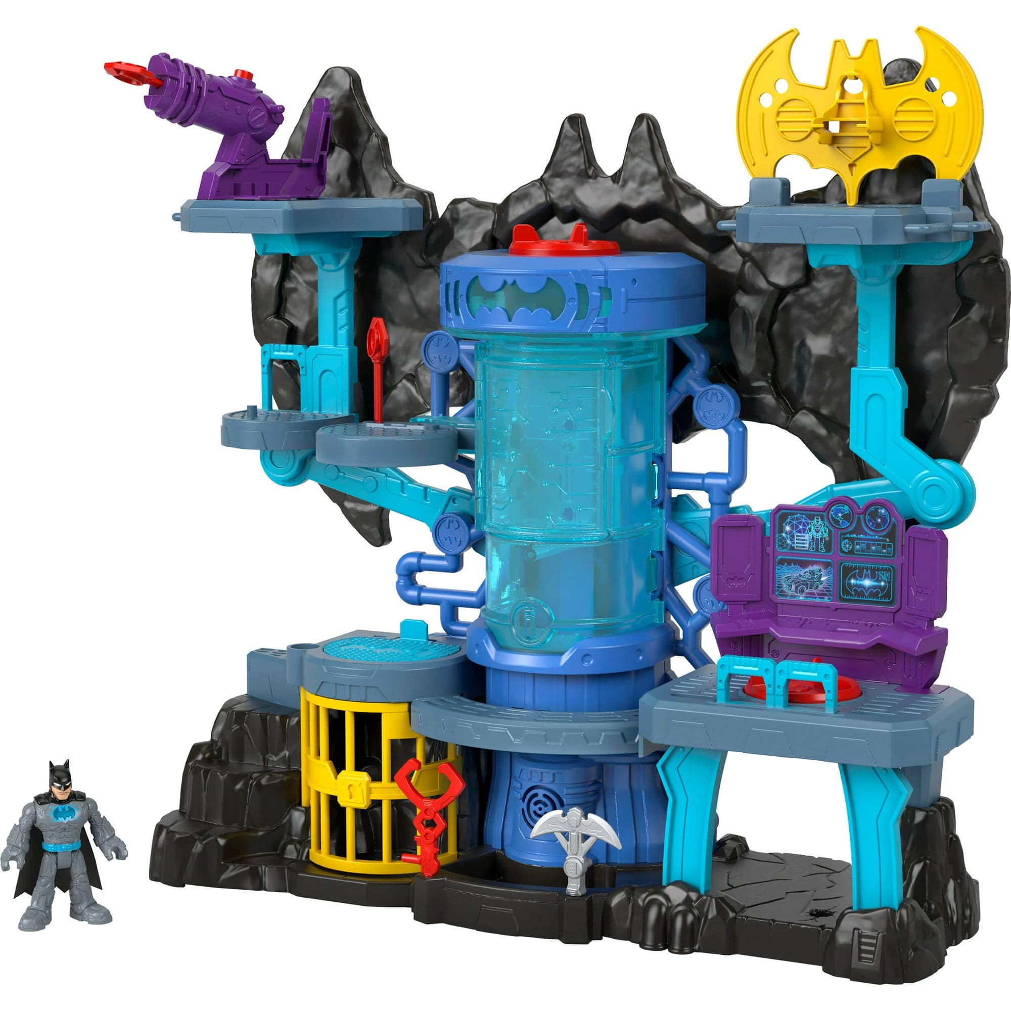 Mattel- Fisher-Price Imaginext DC Super Friends Bat-Tech Batcave Playset