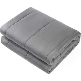 Paradigms Interiors - Adult Weighted Blanket Queen Size 60 x80 Heavy With Glass Beads dark WHY YOU NEED IT If you too have proble - 36"x48"-3.0 Pounds