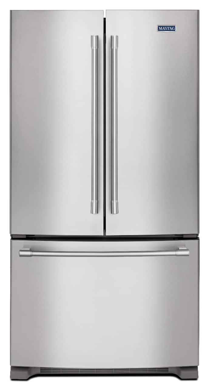36 in. wide 20 cu. ft. French Door Refrigerator with PowerCold Feature Front
