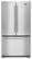 Front. Maytag - 36 in. wide 20 cu. ft. French Door Refrigerator with PowerCold Feature - Stainless steel.