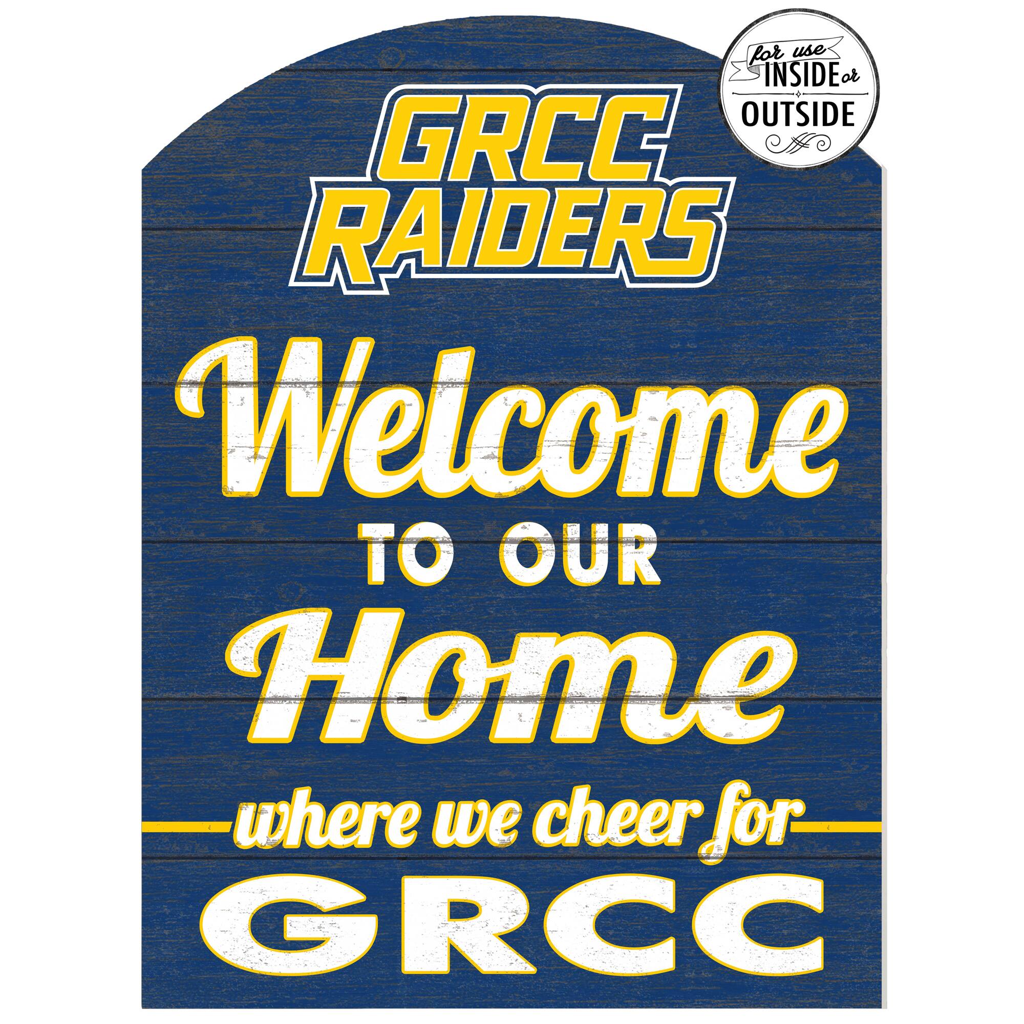 Grand Rapids Raiders 16'' x 22'' Marquee Sign