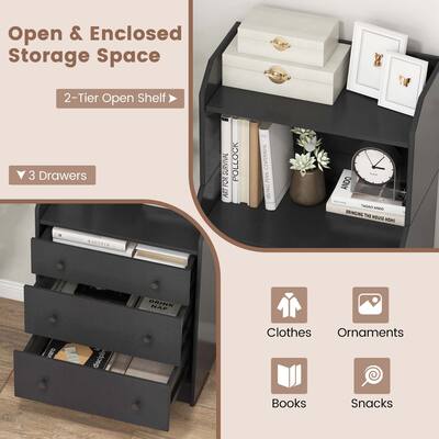 organizer dresser Home Extra Wide Closet Dresser Storage Tower Organizer Unit 9 Drawers