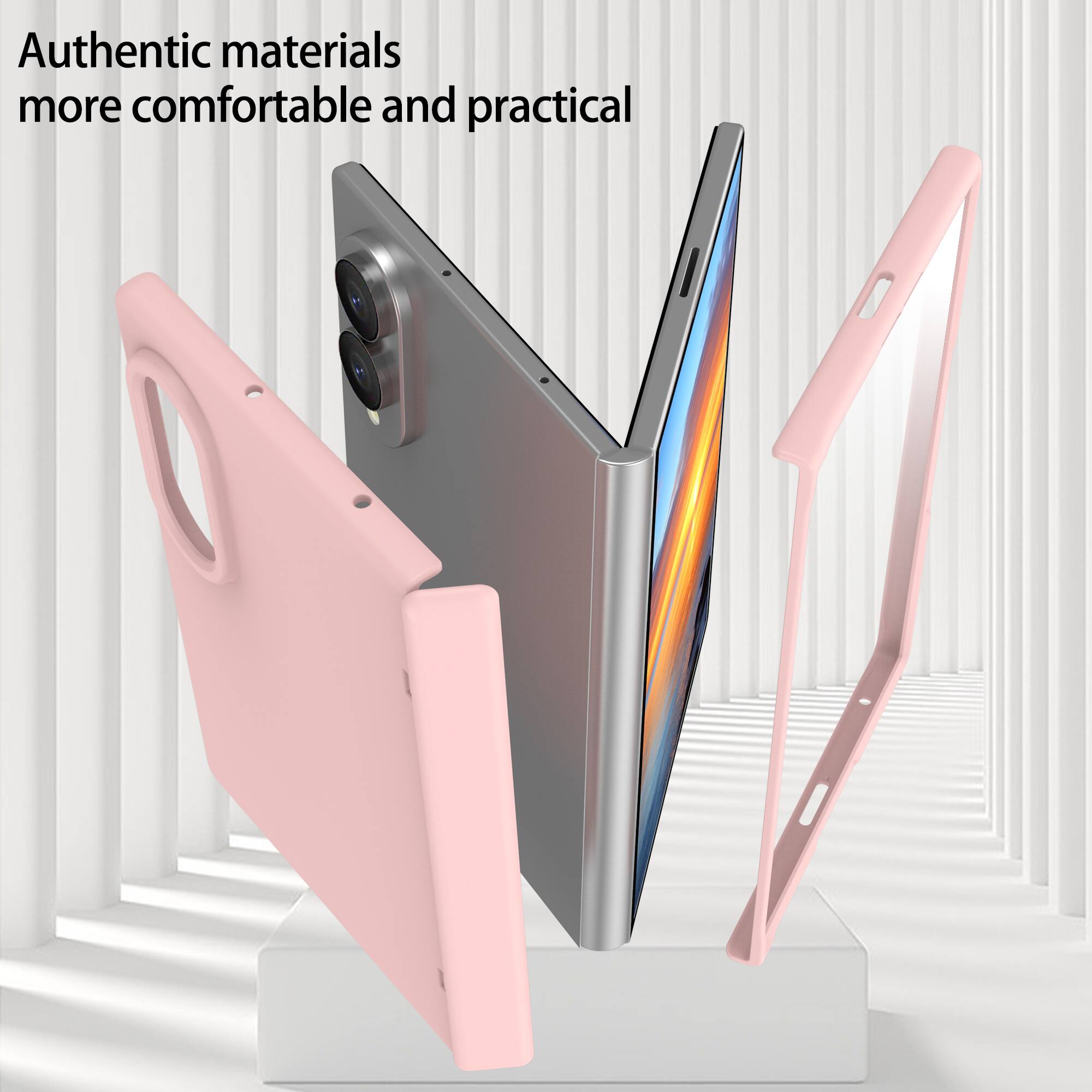 Authentic materials more comfortable and practical