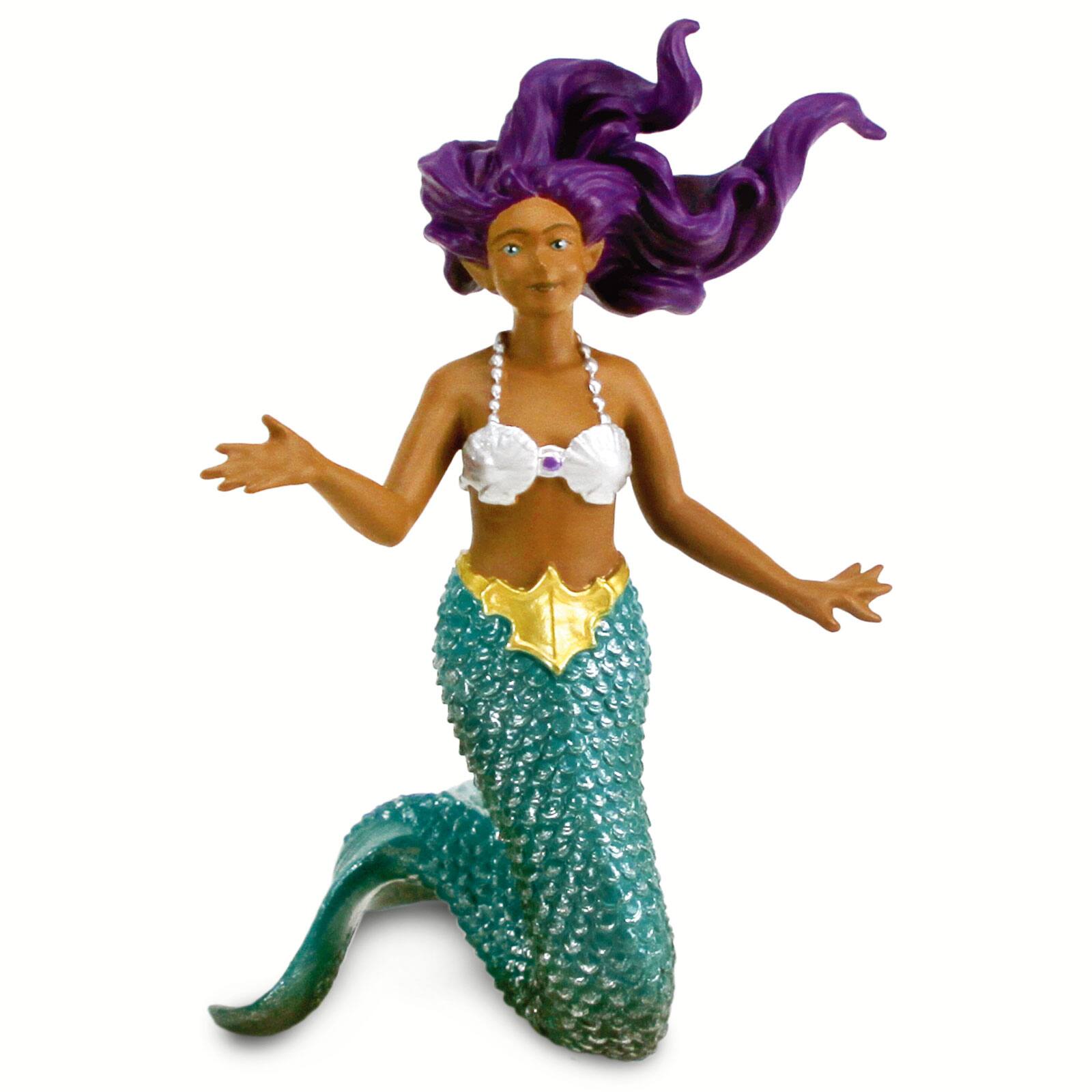 Safari Ltd. - Purple Hair Mermaid Toy Figurine