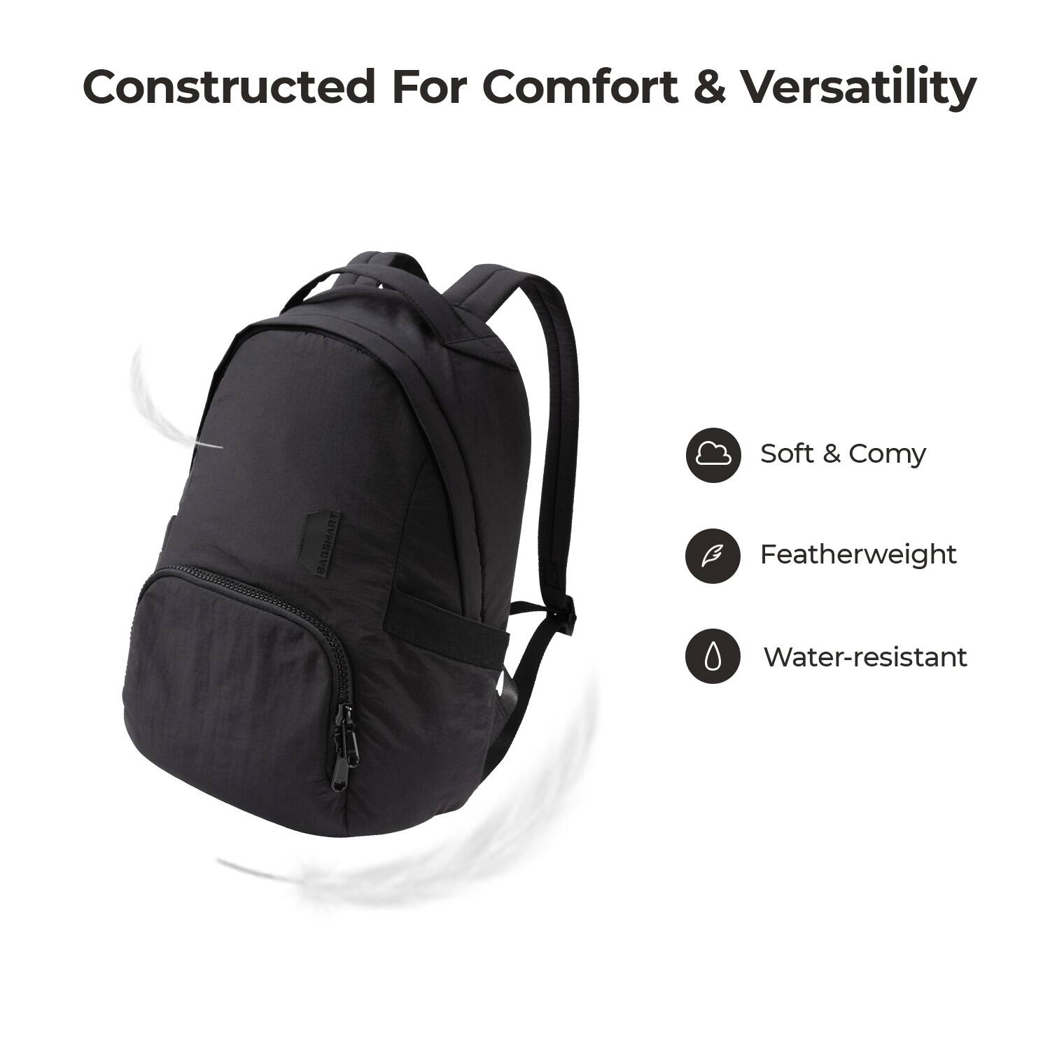 Constructed For Comfort & Versatility

- Soft & Comfy
- Featherweight
- Water-resistant