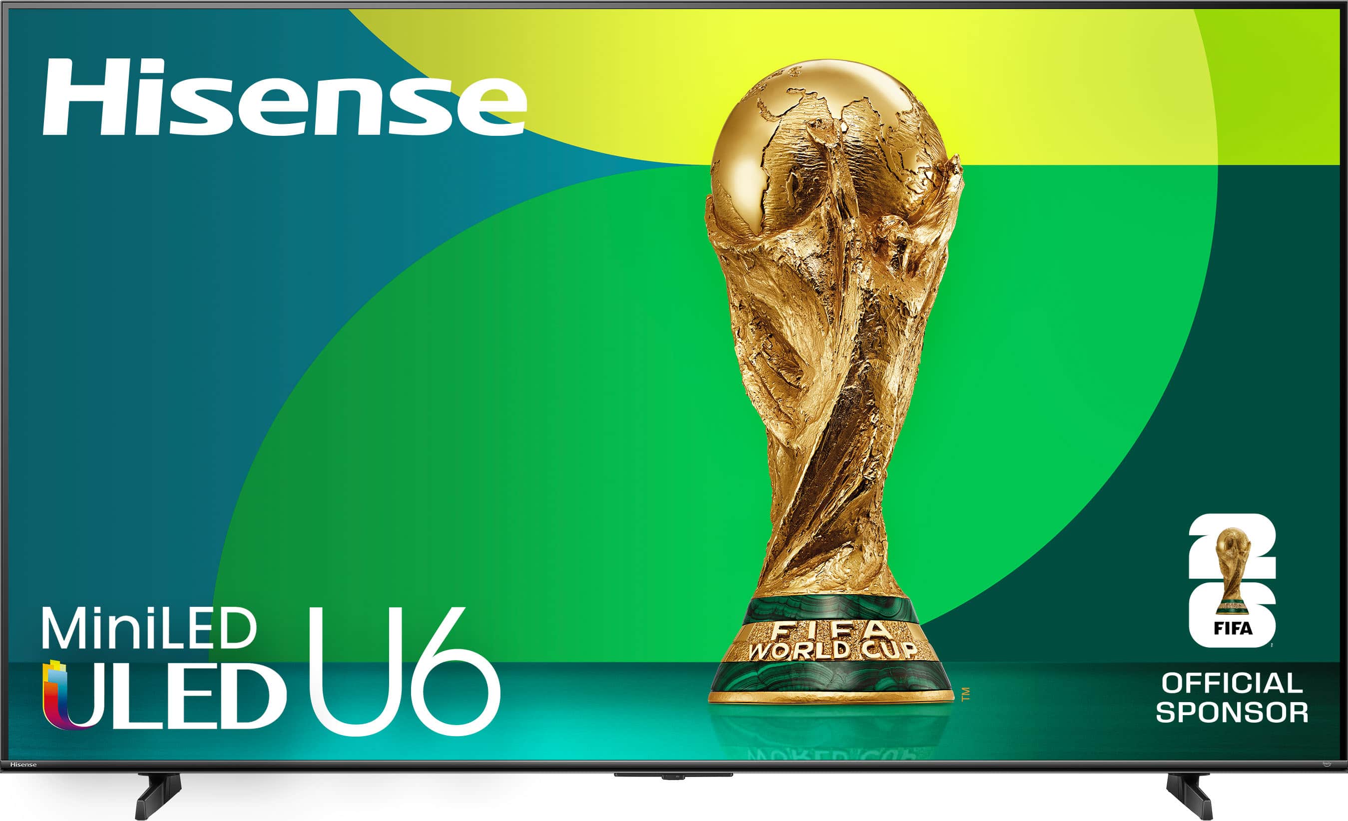 Hisense MiniLED ULED U6
FIFA World Cup
Official Sponsor