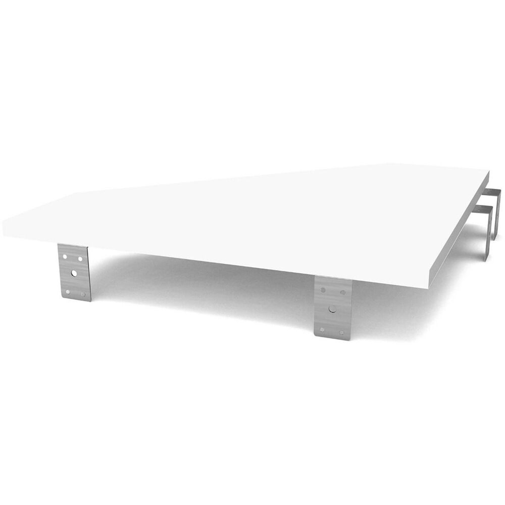 Alt View 4. Glorious - GLORIOUS Modular Side Rack Adapter (White) - White.