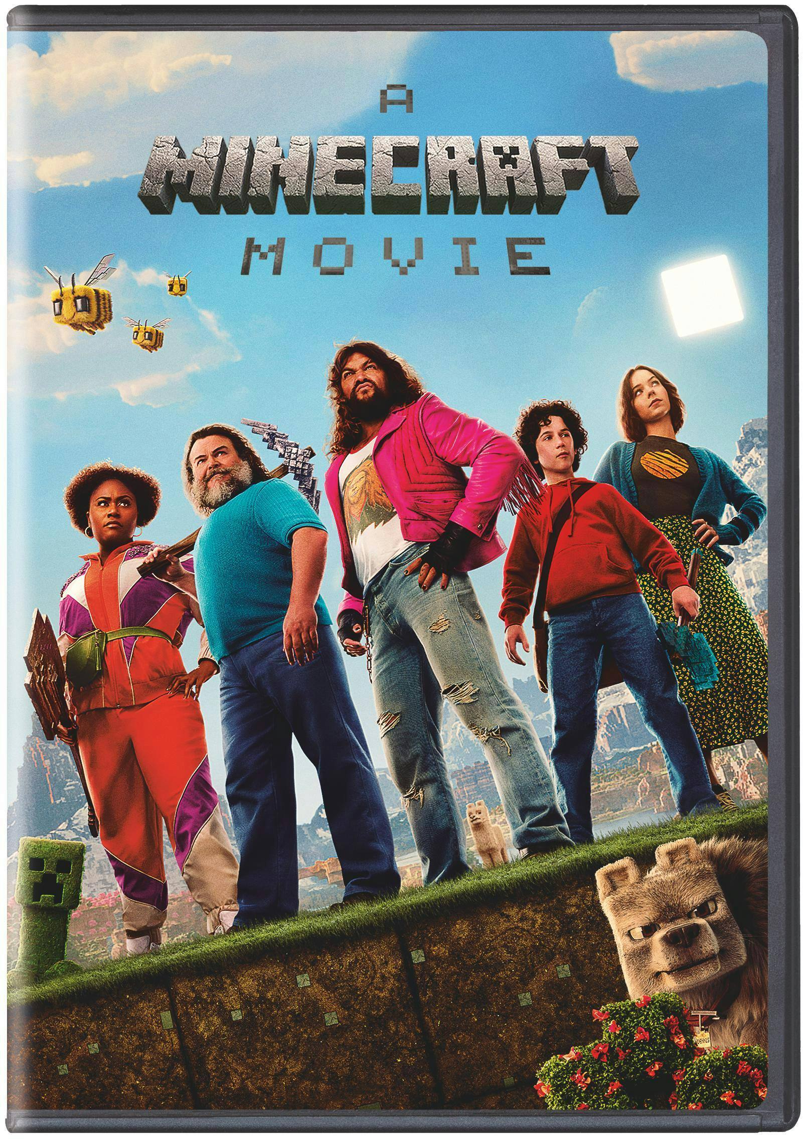 Front. A Minecraft Movie [DVD].