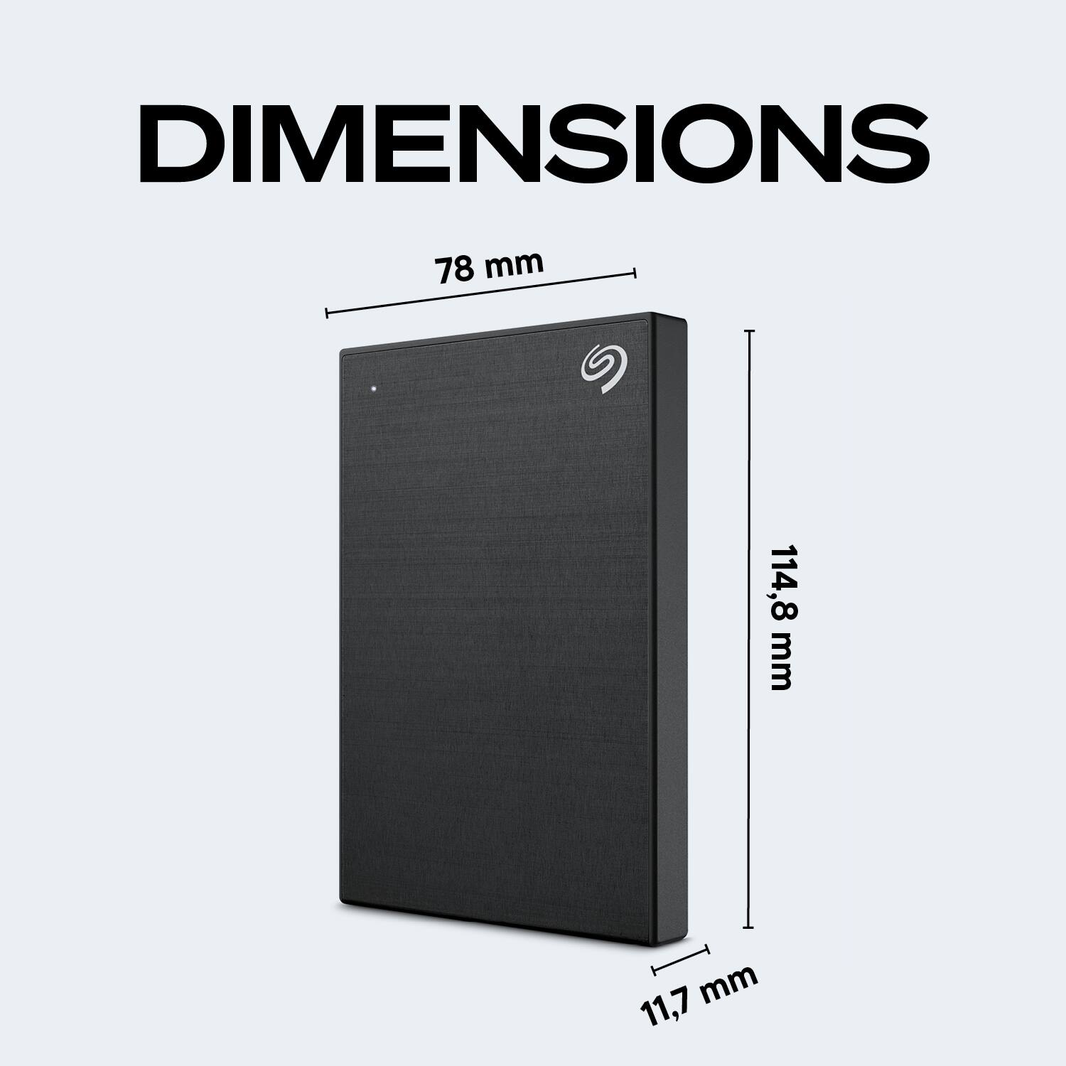 DIMENSIONS  
78 mm  
114,8 mm  
11,7 mm