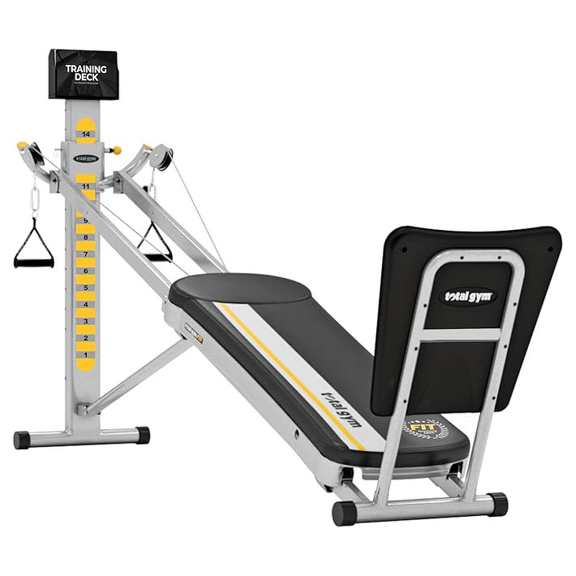 TRAINING DECK 14 11 - a 7 6 5 4 total gym 3 2 1 rotalgym FIT