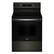 Front. Whirlpool - Whirlpool - 5.3 Cu. Ft. Freestanding Electric Range with Cooktop Flexibility - Black Stainless Steel - Black Stainless.