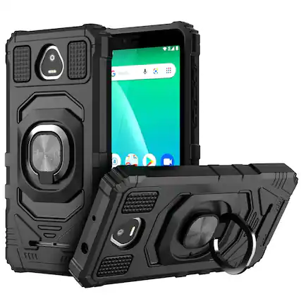 Front. RomeTech - Rome Tech Armor Case for Schok Volt SV55 - Black - Black.