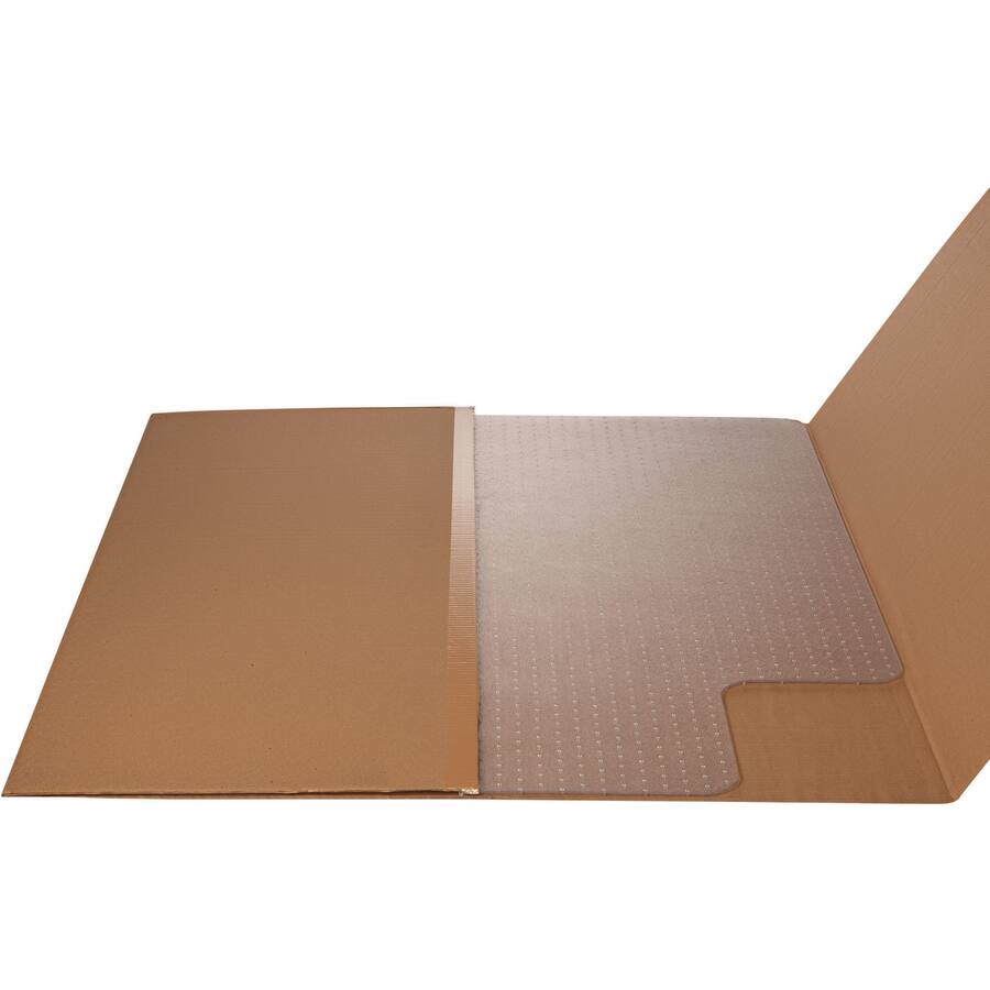 Back. Deflecto - Deflecto EconoMat Chair Mat 46" x 60" - Clear.