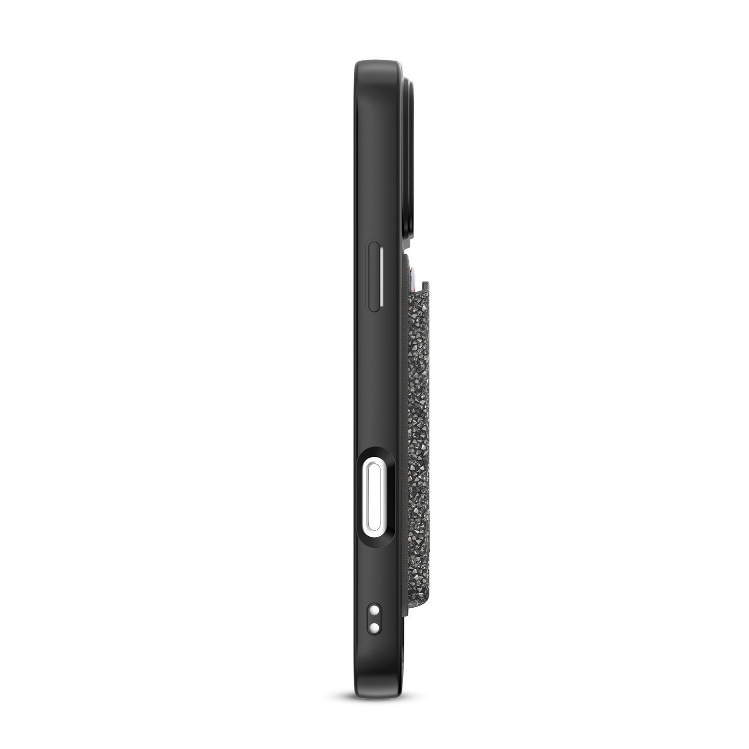 Alt View 1. Mybat Pro - MyBat Pro MagSafe Bundle with Diamond Case + MagStash Wallet for Apple iPhone 17 Pro Max - Graphite Smoke - Black.