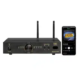 OSD Audio - Nero Stream XD2 150W x2 Wi-Fi Streaming Amplifier with HDMI ARC, 24-Bit DAC and Speaker A/B - Black