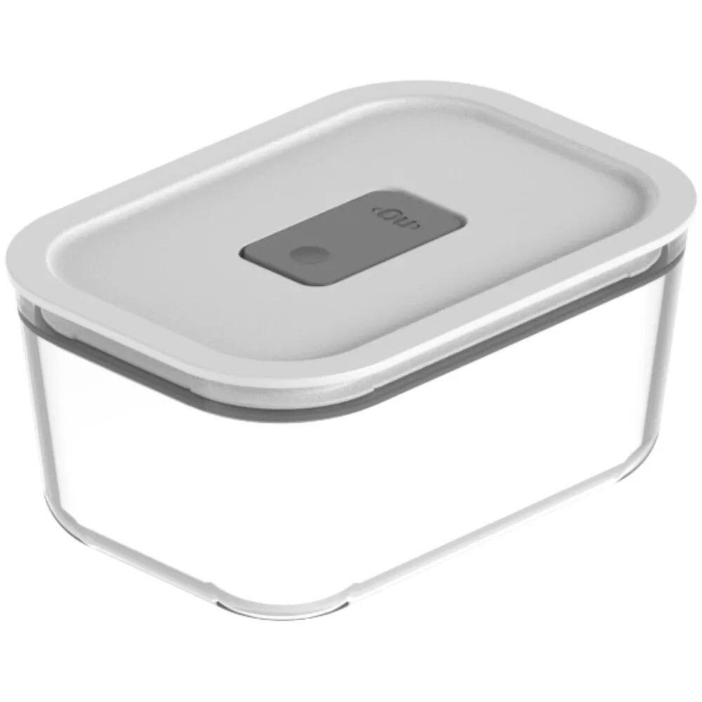 Alt View 10. OU - OU Glass Food Storage Container 3 Cup w Airtight Lid - Oven, Microwave, Freezer & Dishwasher Safe.