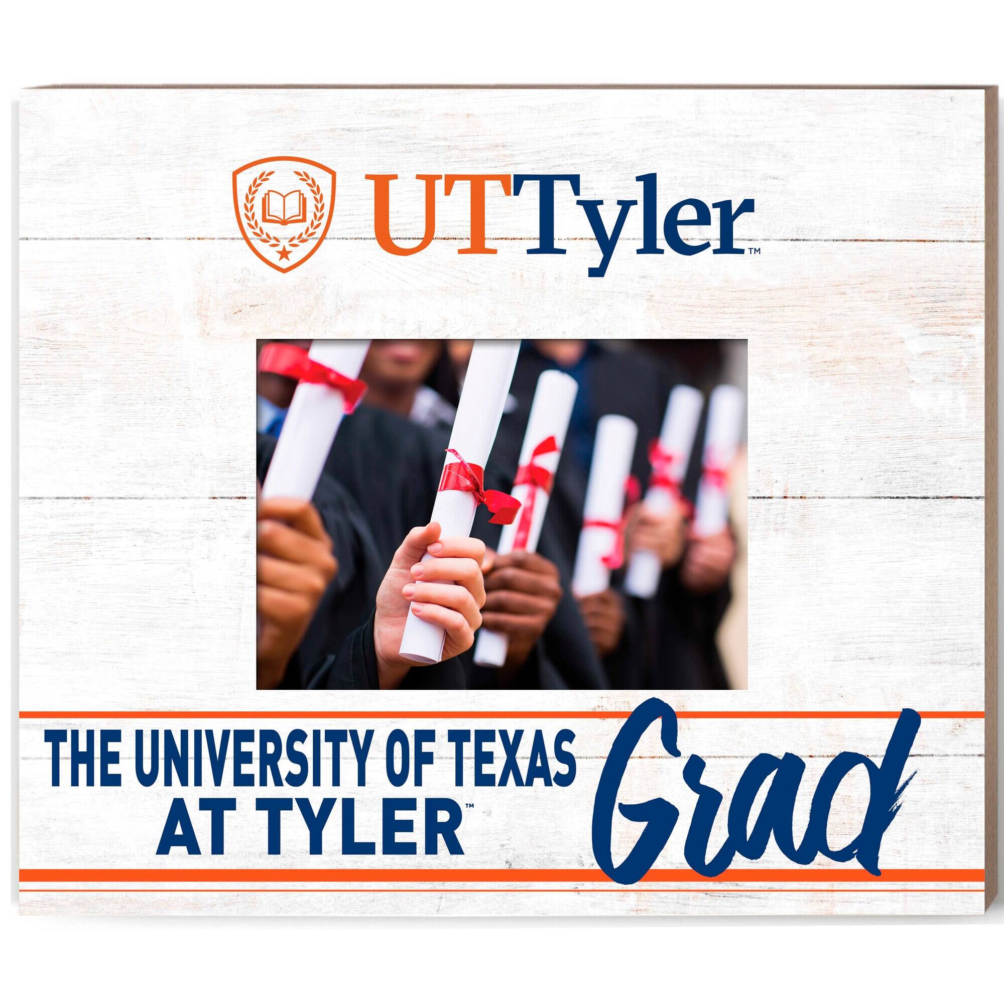 Texas Tyler Patriots 13.5" x 11.5" Grad Frame