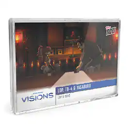 Star Wars Visions 2021 TOPPS NOW 5-Card Pack | Lop & Ocho - Blue