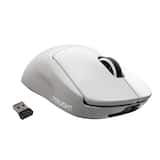 Logitech - PRO X SUPERLIGHT Lightweight Wireless Optical Gaming Mouse with HERO 25K Sensor - Wireless - White