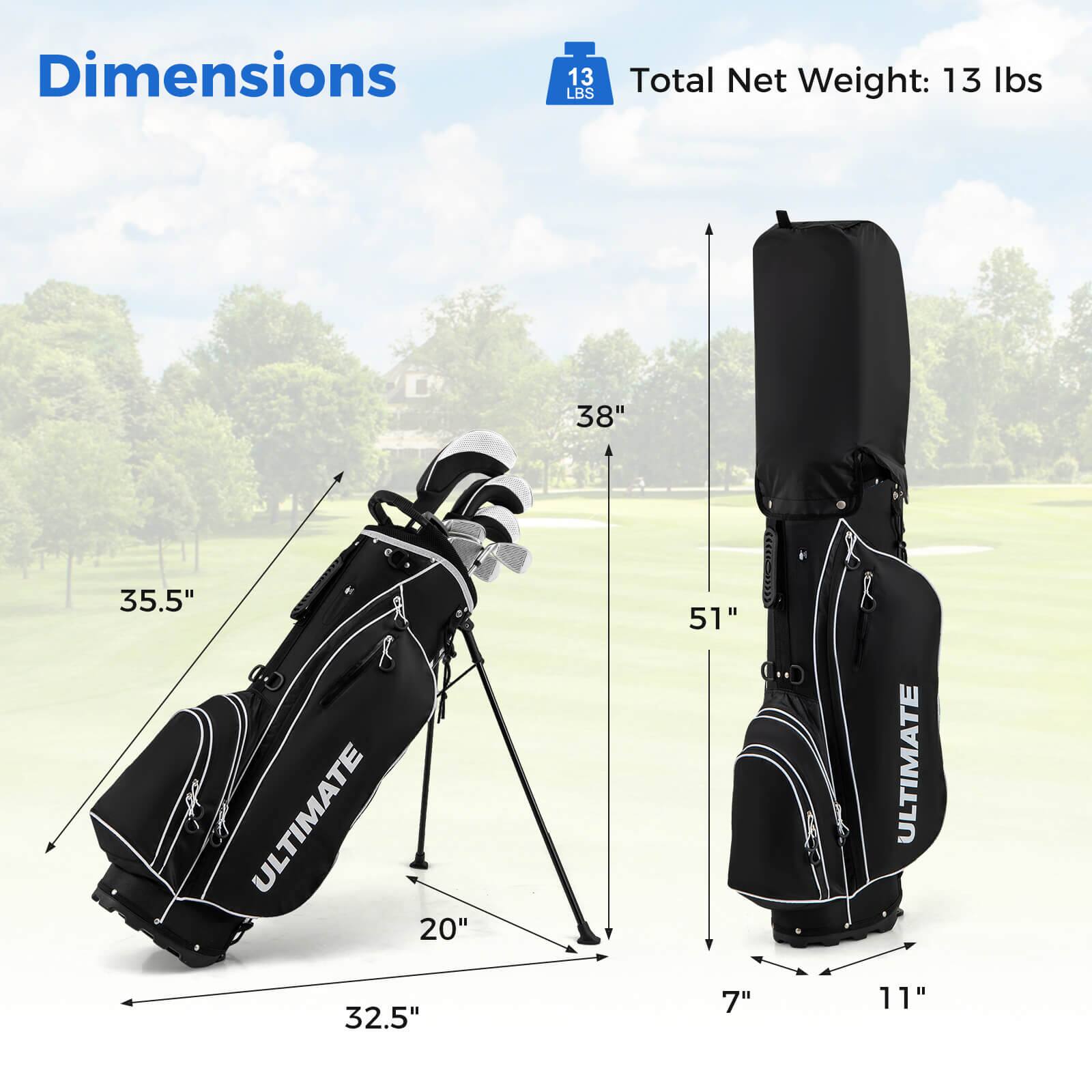 Dimensions  
Total Net Weight: 13 lbs  

38"  
35.5"  
20"  
32.5"  

51"  
7"  
11"