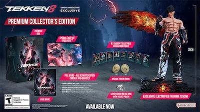 Tekken 8: la Premium Collector's Edition con statua Tekken 8: la Premium Collector's Edition con statua
