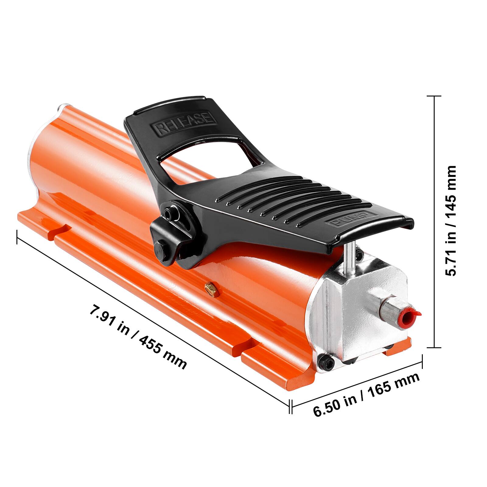 RELEASE!  
FUNR  
145 mm  
5.71 in / 145 mm  
7.91 in / 455 mm  
6.50 in / 165 mm