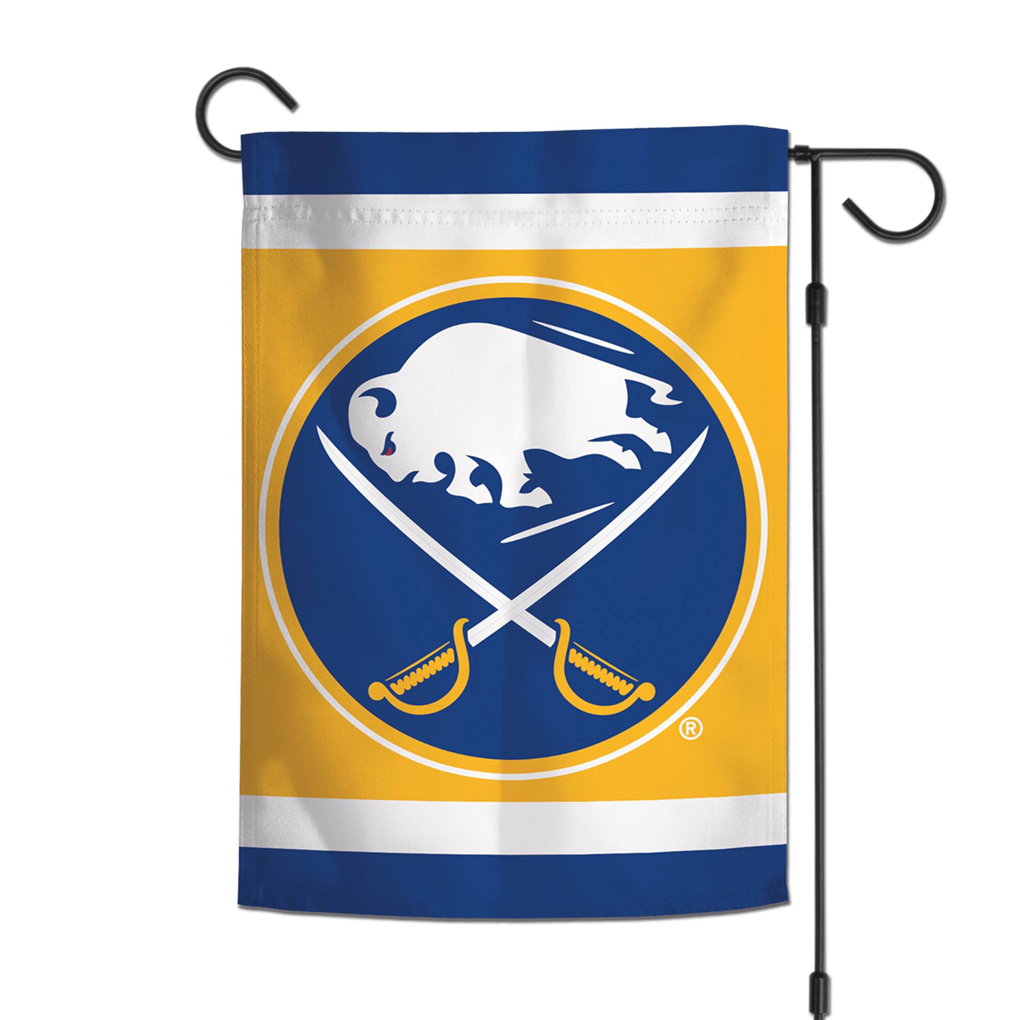 Alt View 1. WinCraft - Buffalo Sabres 12'' x 18'' Double-Sided Garden Flag - Multicolor.