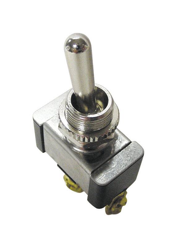 Angle. Gardner Bender - Gardner Bender 20 amps Single Pole Toggle Switch Silver 1 pk - Silver.
