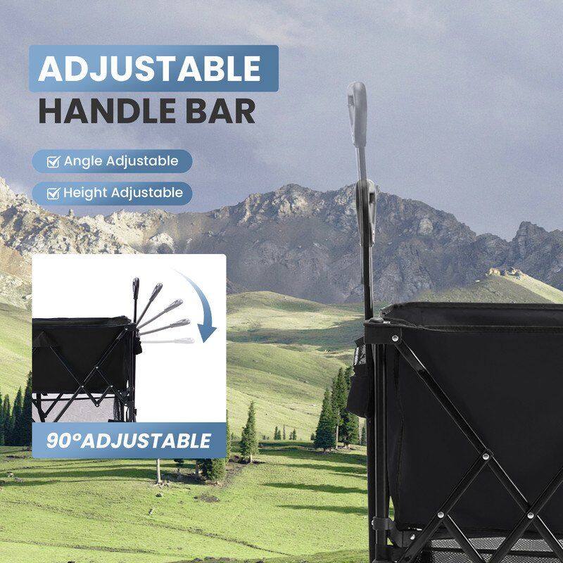ADJUSTABLE HANDLE BAR  
Angle Adjustable  
Height Adjustable  
90° ADJUSTABLE