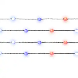 Twinkly Candies LED RGB 200 ct String Light String 9.8 ft.