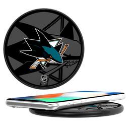 Keyscaper - San Jose Sharks Wireless Charger - Multicolor