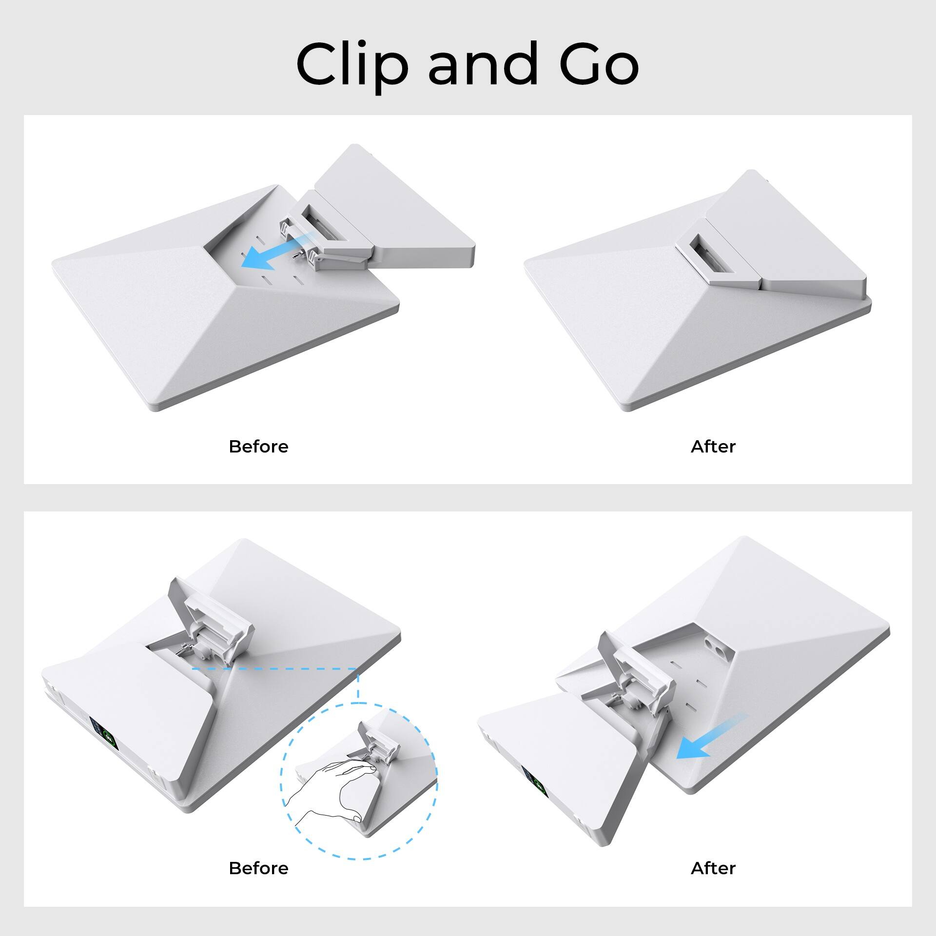 Clip and Go

Before After
Before After