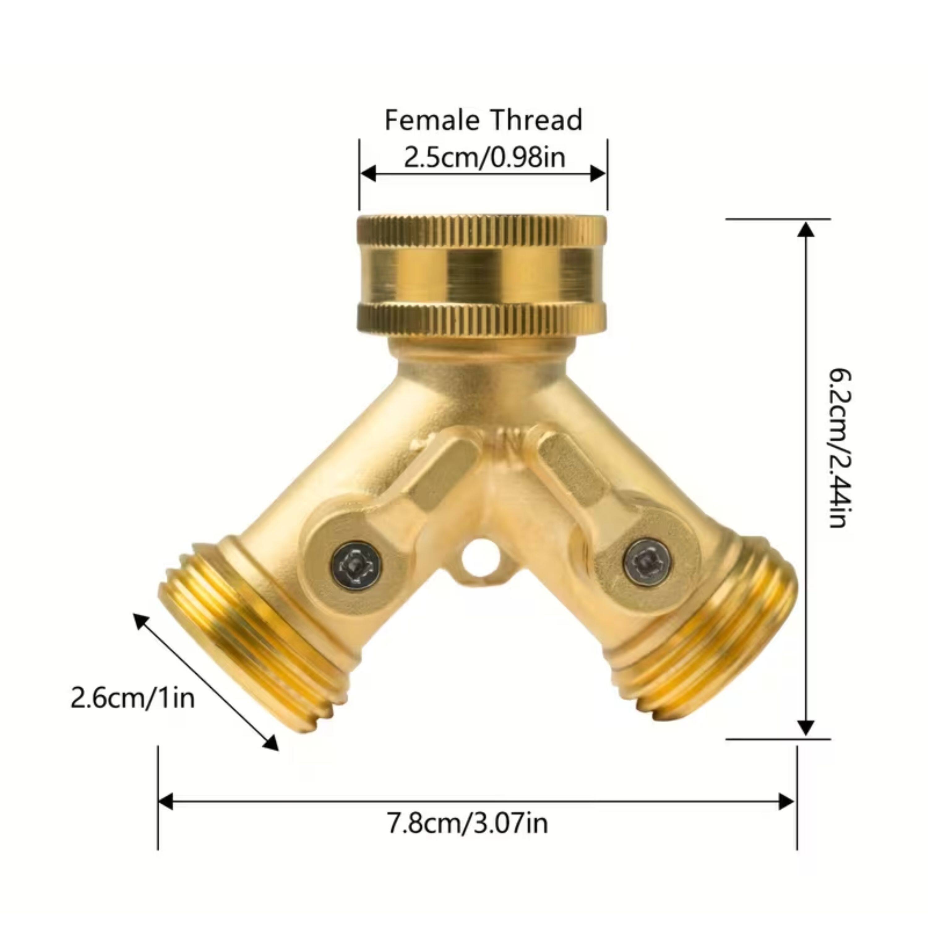 Female Thread  
2.5cm/0.98in  
6.2cm/2.44in  
2.6cm/1in  
7.8cm/3.07in