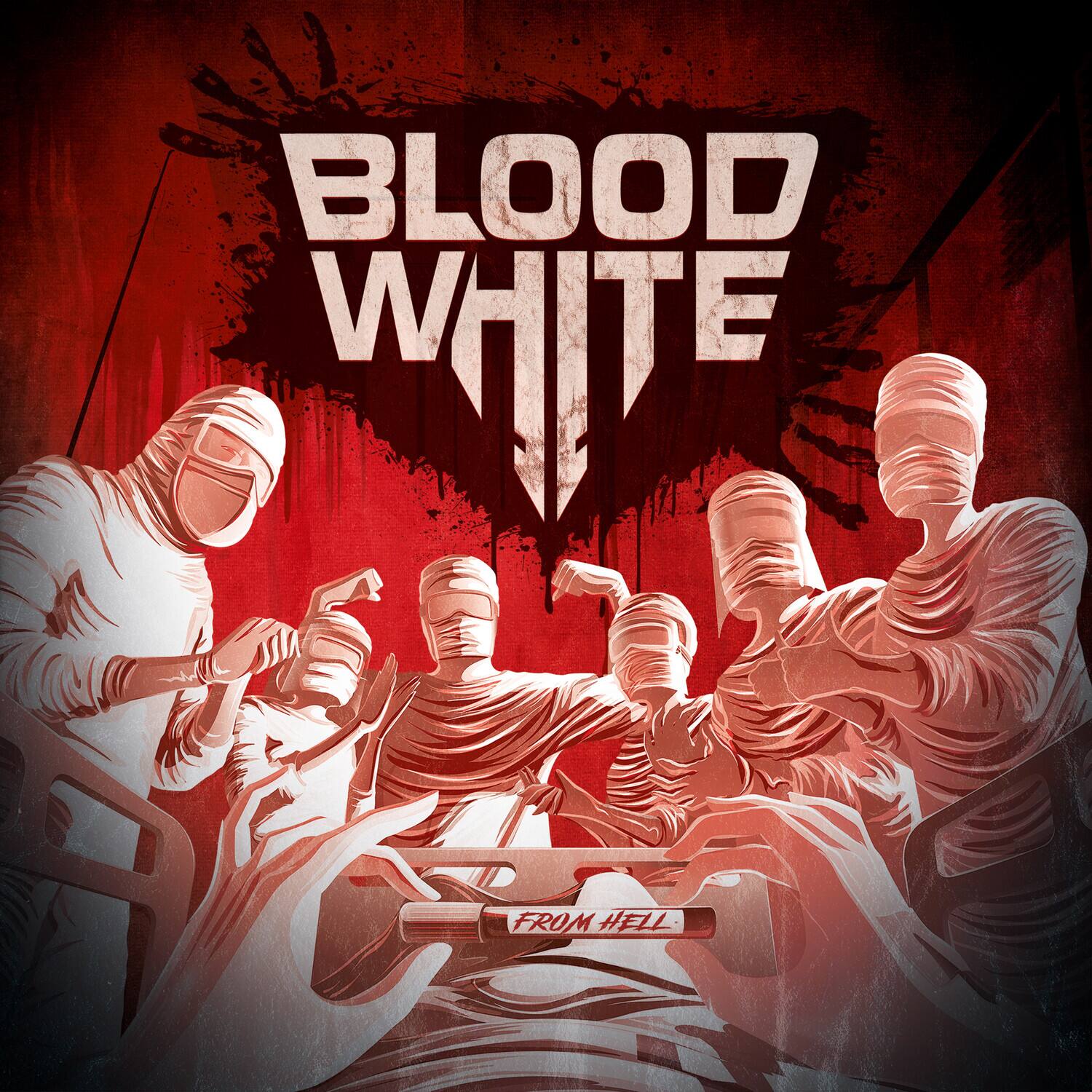 BLOOD WHITE  
FROM HELL