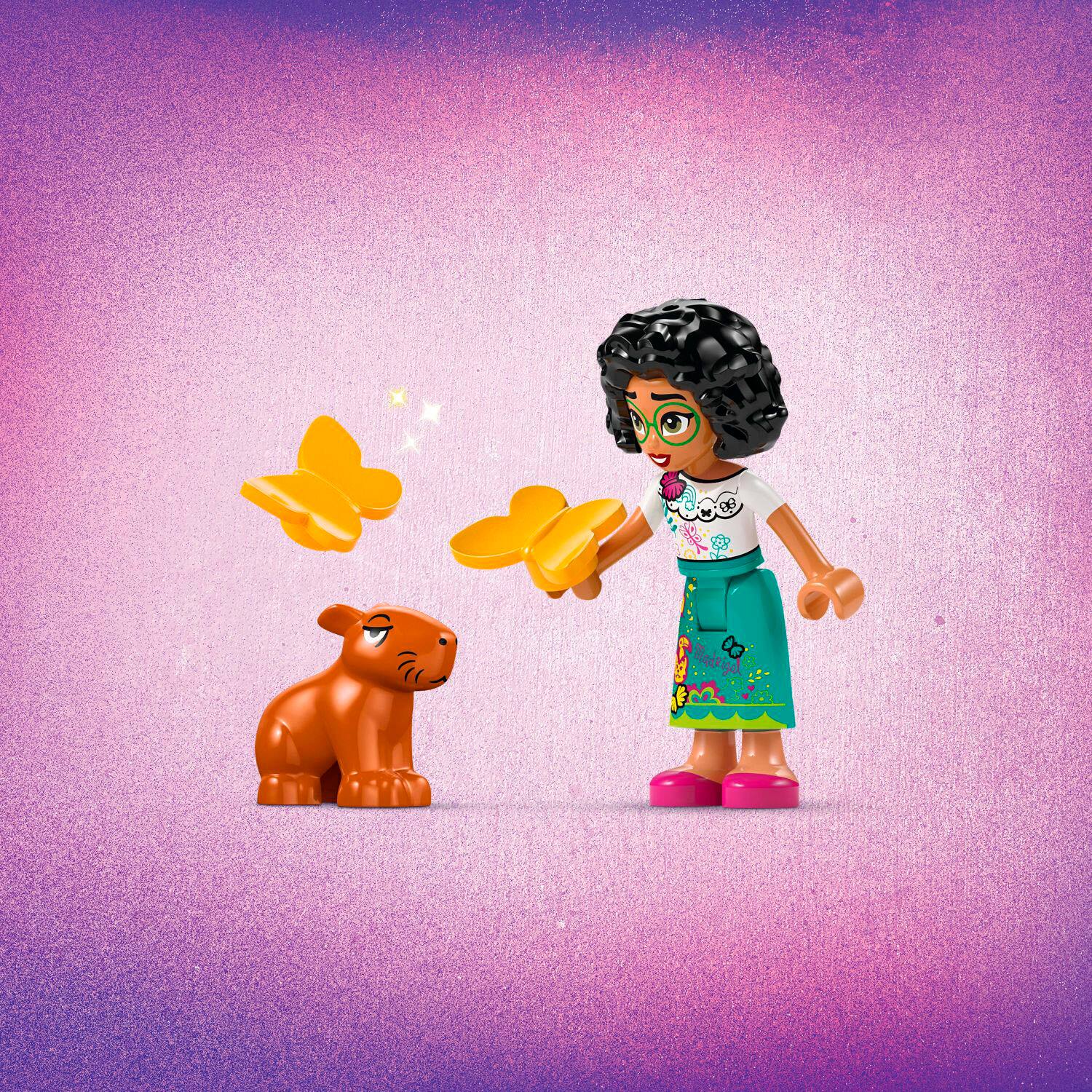 Alt View 13. LEGO - Disney Encanto Mirabel’s Photo Frame and Jewelry Box Toy 43239.