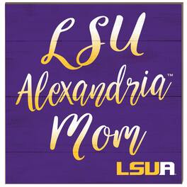 Jardine - LSUA Generals 10'' x 10'' Mom Plaque - Purple