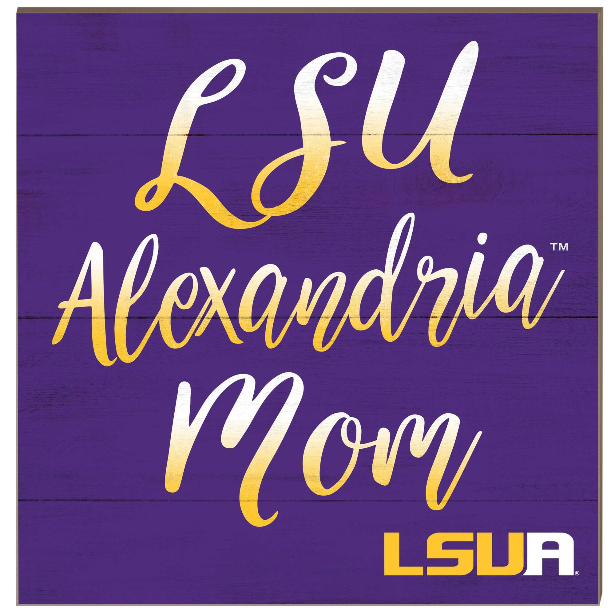 LSUA Generals 10'' x 10'' Mom Plaque