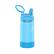 Angle. Takeya - Actives Kids 14oz Straw Bottle - Atlantic/Sail Blue.