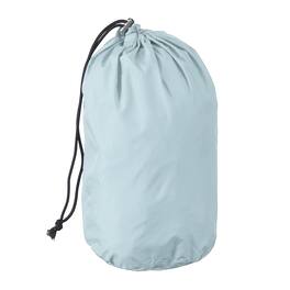 Unique Bargains - Stuff Sack, Sleeping Bag Storage Sack, Waterproof Outdoor Storage, Ultralight Portable Drawstring, 5x10In, for Camping - Light Blue