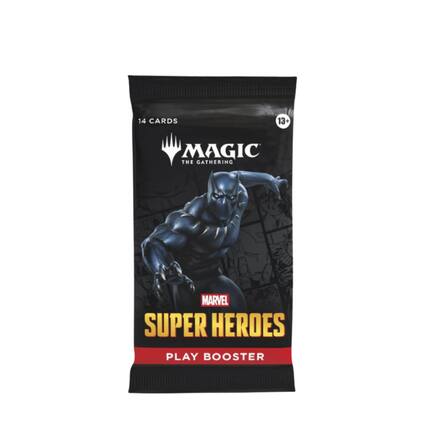 14 CARDS
13+
MAGIC THE GATHERING
MARVEL SUPER HEROES PLAY BOOSTER