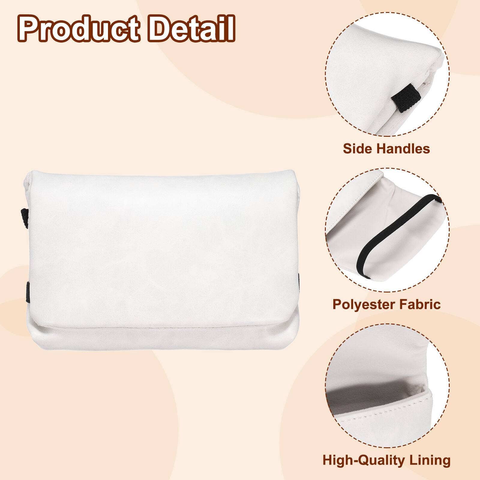 Product Detail

- Side Handles
- Polyester Fabric
- High-Quality Lining