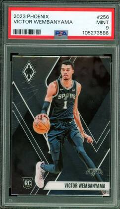 Panini - Victor Wembanyama Rookie Card 2023-24 Phoenix #256 PSA 9