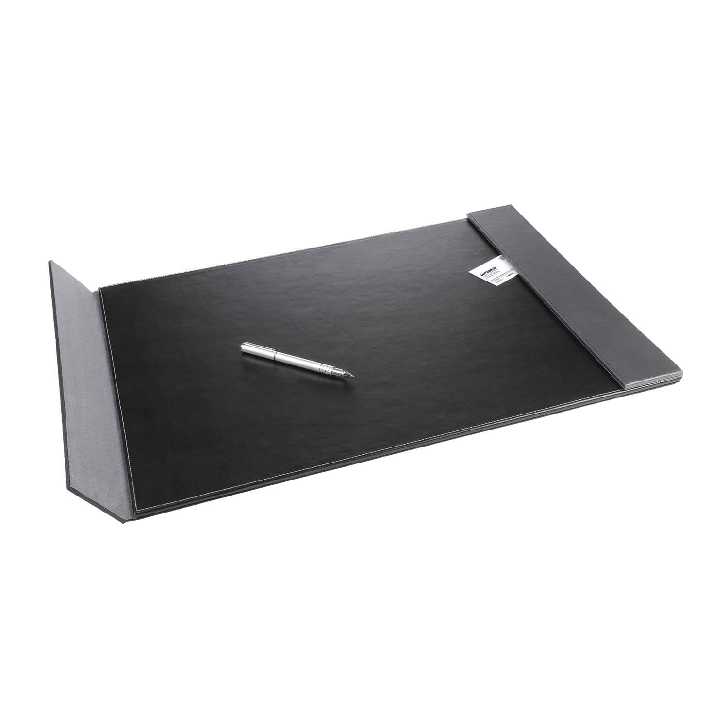 Alt View 1. Artistic - Leatherette Desk Pad with Fold-out Side Rails for Professionals, 24" x 19".