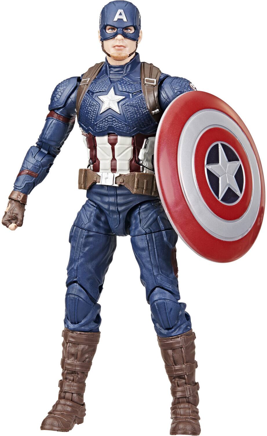 Alt View 1. Hasbro - Hasbro Collectibles - Avengers: Endgame - Marvel Legends - Captain America Action Figure   - COLLECTIBLES - Multicolor.
