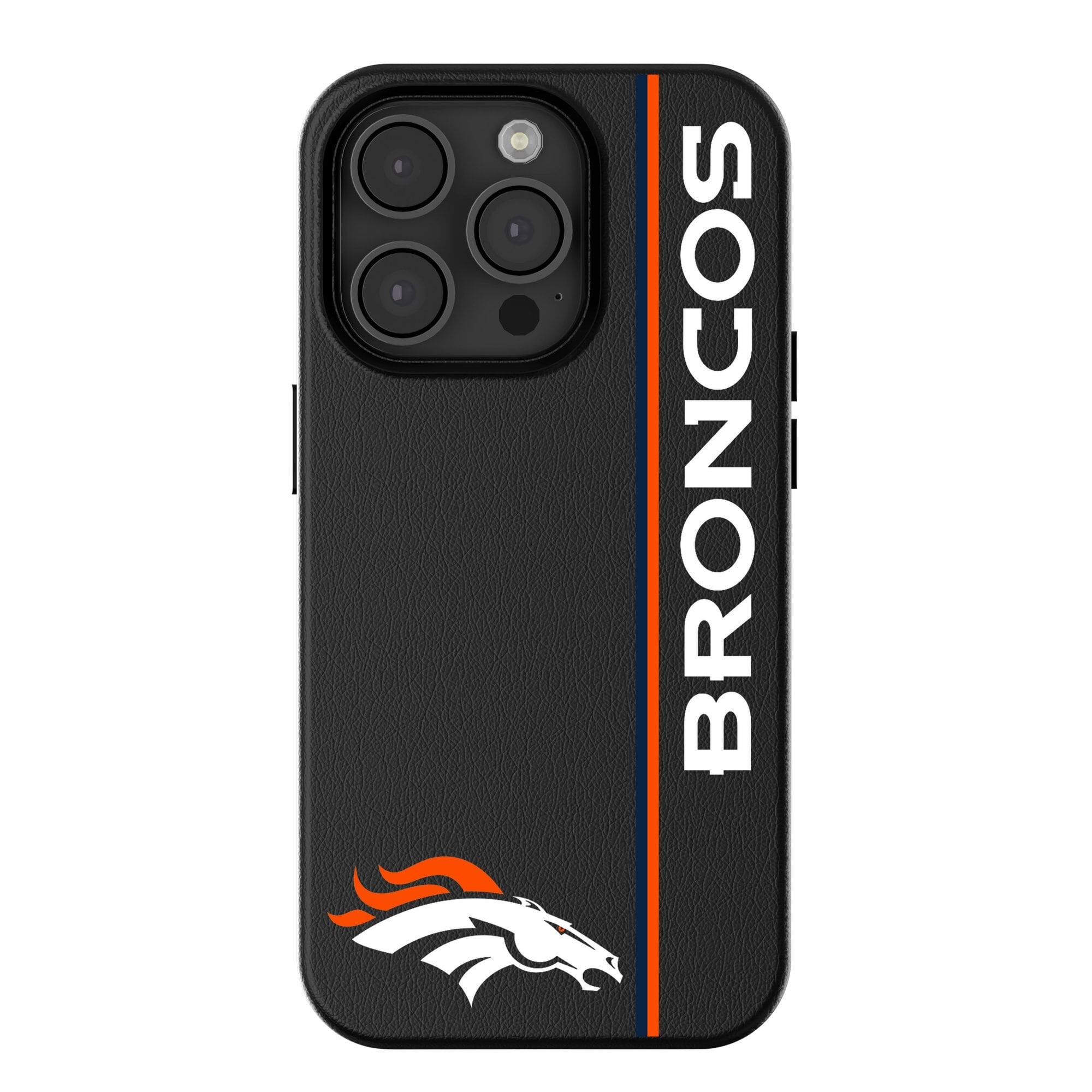 Keyscaper NFL Denver Broncos iPhone Magnetic Bump Case 15 Pro Max